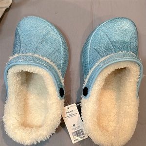 Kids sherpa clogs